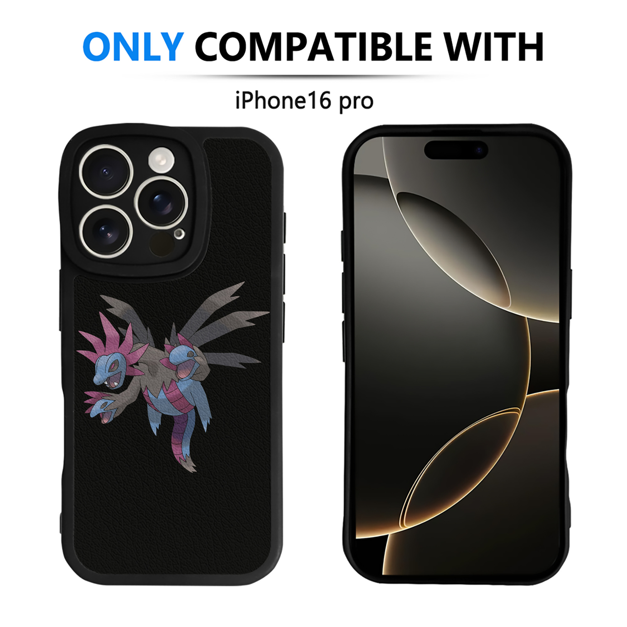 （画像用） ポケットモンスター Pokémon 【iPhone 16シリーズ対応】シリコンスマホケース（レザー調） 材質：シリコン